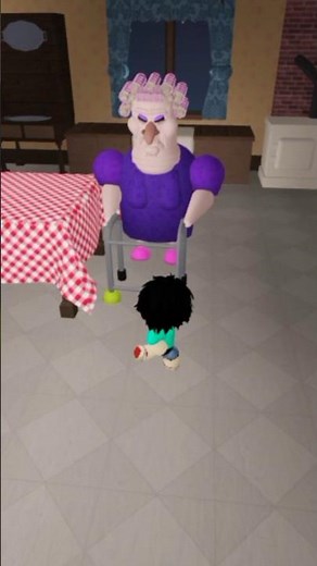 I ate Grumpy Granny's Cookies 🍪 #roblox