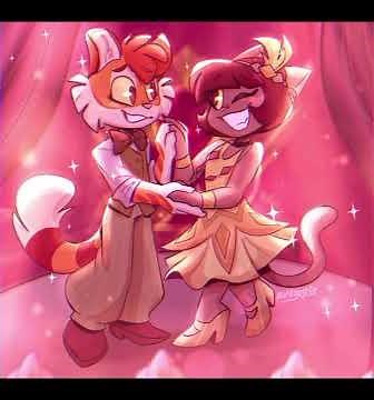 Ivy X Freckle (A Lackadaisy Tribute) ‪@LackadaisyComic‬