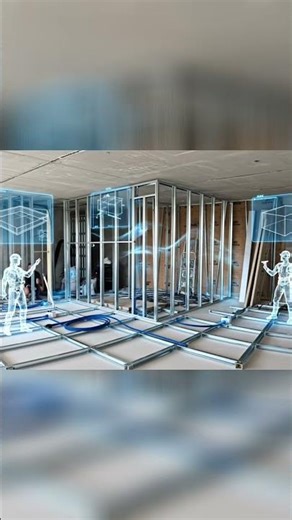 Holographic Room: See the Future of Design! #shorts