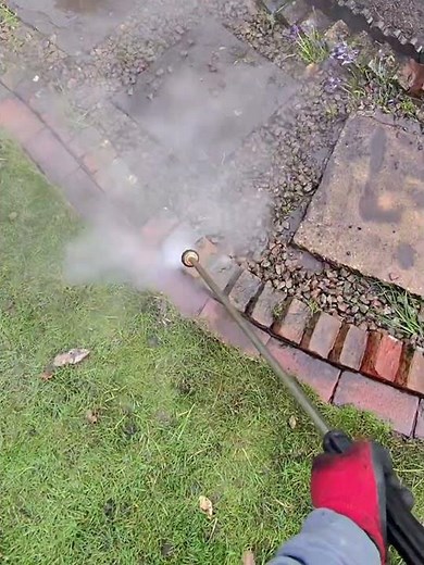 🔥 This Edge Was FILTHY… Turbo Nozzle Fixed It Instantly! 😳 #pressurewashing #satisfying #norfolk