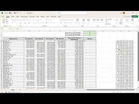 Spreadsheets | Nested functions | Module 4.3 Practical Module Activity No 3