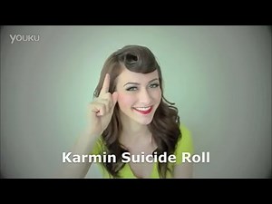 How To Do The Karmin Suicide Roll Hairstyle