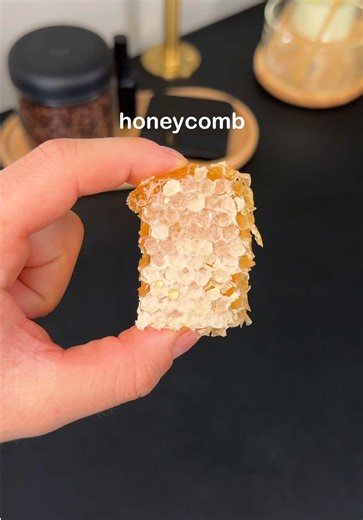 I made a coffee with REAL honeycomb | honeycomb