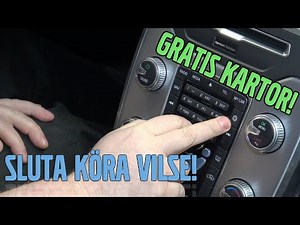Gratis kartuppdatering ifrån Volvo till Sensus Navigation 2014. Så här gör du!