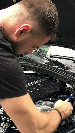 Deep Cleaning A Dirty Engine Bay