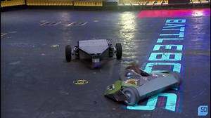 Tombstone dethroned... It's the biggest upset in #BattleBots history! 😱 The BattleBots World Championship begins Wednesday at 9p ET on Science Channel and on SCIgo. | Science Channel