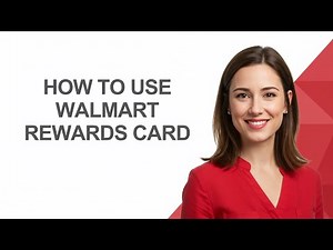 How To Use Walmart Rewards Card - AshleyHowTo