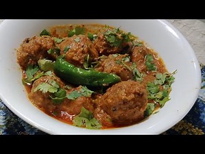 Mix Vegetable kofta Curry Recipe || Indian Dishes Recipe || By Rubab's kitchen