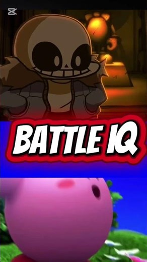 Sans vs Kirby! #indiecross #sans #undertale #kirby