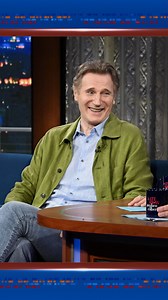 2.9M views · 34K reactions | Liam Neeson explains what it was like to have an intimacy coordinator with his The Naked Gun co-star, Pamela Anderson. #Colbert #LiamNeeson #PamelaAnderson | The Late Show with Stephen Colbert | Facebook