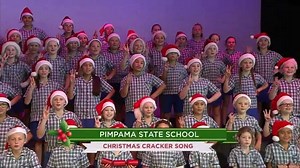 The festive spirit was strong at Pimpama State School while they performed their special rendition of the ‘Christmas Cracker Song.’ www.7NEWS.com.au #Christmas #7NEWS | 7NEWS Gold Coast