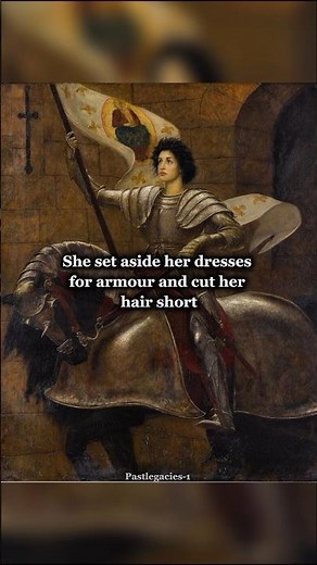 Joan of Arc: The Girl Who Was Burned For Her Clothes #history #art