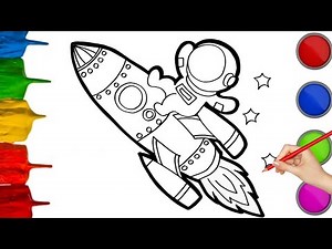 How to draw Astronaut Easy Step by step