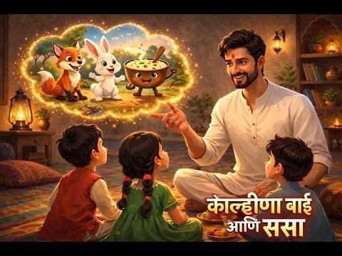 कोल्हीण बाई आणि ससा | Kolhinbai and Sasa