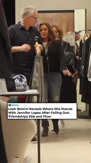 Leah Remini is spilling the tea on where her relationship stands with Jennifer Lopez following their fallout! Link in bio for details! (📸: MEGA)