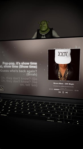 Bruno Mars - 24K Magic #fyp #musica #macbook #BrunoMars #24KMagic