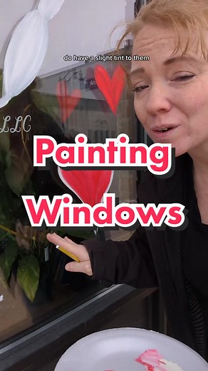 Painting Storefront Windows with Hearts: Your Questions Answered