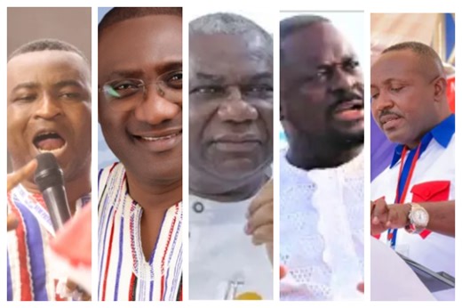 From Wontumi to John Boadu: Battle for NPP national chairmanship intensifies as five declare bids