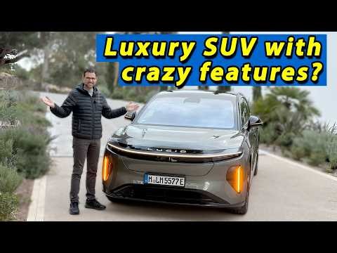 Lucid Gravity Grand Touring driving REVIEW - 123 kWh and ideas that no one else has?