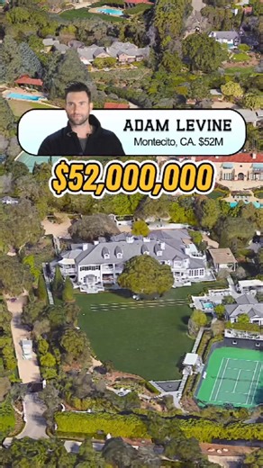 6.8K views · 77 reactions | Adam Levine’s mansion #adamlevine #mansion #celebrity #Home #house #celebrityhouse #thevoice Celebrity House | celebrity.house01 | Facebook