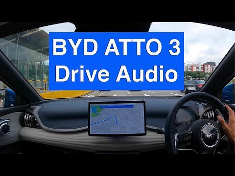 BYD Atto 3: First Drive (Drive audio & Acoustics) | Part 1