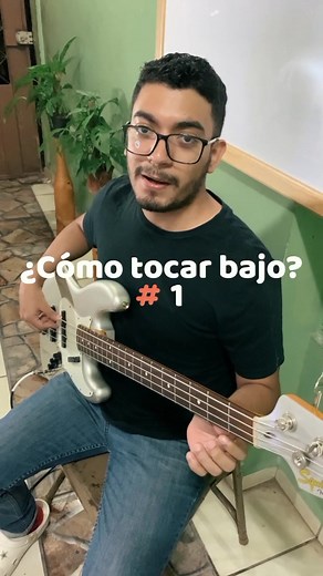 Cómo empezar a tocar el bajo eléctrico? Tutorial 1