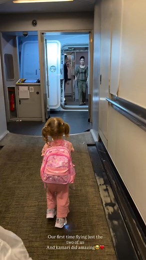 Our first time flying just two of us and Kamari did amazing 🥺❤️ | Kamari Sky Wassink