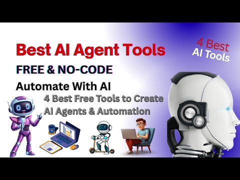 4 Best No-Code AI Agent Tools (FREE) | Automation Made Easy| Create AI Agents & Automation alibyali