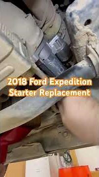 2018 Ford Expedition Starter Replacement #ford #starter #expeditionvehicle #expedition