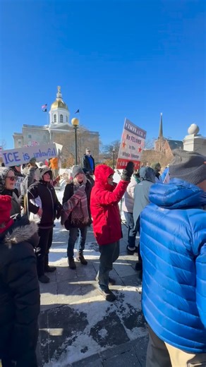 The State House lawn was filled with protesters this past weekend, all calling for the same thing: Get ICE out. The mass deployments of ICE officers in major U.S. cities, the increased detainments across the nation and the deaths of Renee Good and Alex Pretti in Minneapolis have sparked outcry in the Granite State. See how each protest played out and read our coverage in the Monitor. | The Concord Monitor