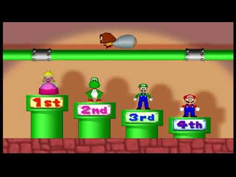 Horror Land (N64) - Mario Party 2 Gameplay 4K 60FPS