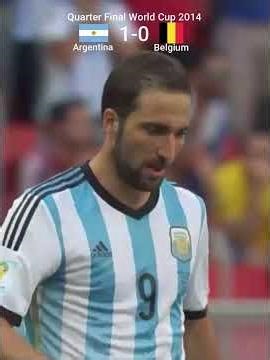 Argentina v Belgium Quarter Final World Cup 2014