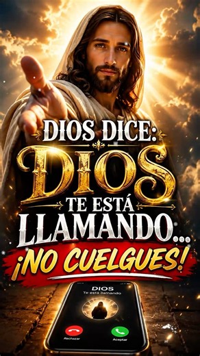 🔴 DIOS DICE: DIOS TE ESTÁ LLAMANDO… ¡NO CUELGUES!