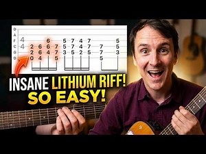 "Lithium" Guitar Tutorial - Nirvana | Chords + TAB