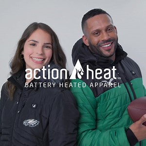 228K views · 301 reactions | Game Day just got a whole lot warmer!  Introducing ActionHeat NFL Heated Gear: • Built-in heating elements warm to 150° • Rechargeable battery packs for hours of heat Shop now and stay cozy all game long! | ActionHeat Heated Apparel | Facebook