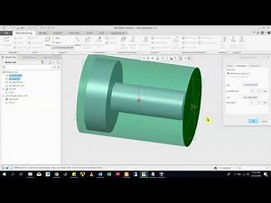 CNC Turning by using Creo Parametric 5.0