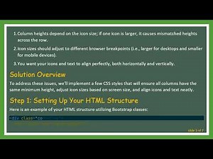 How to Achieve Equal Height Columns with Bootstrap