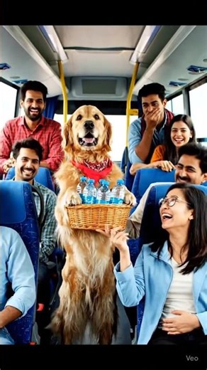 Bus m Dog Ko panike bottle bachane nahi deya bus conductor ne