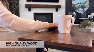 C Shaped End Table, Vintage Side Table for Couch, Laptop, Coffee, Snack, Sofa Side End Table C Shape for Living Room, 27"(H) x 19.7"(W) x 12.6"(D), Marble