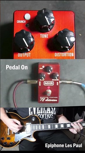 MXR M78 Badass Distortion Pedal Demo