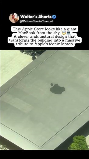 This Apple Store Looks Like a Giant MacBook 🤯🍎