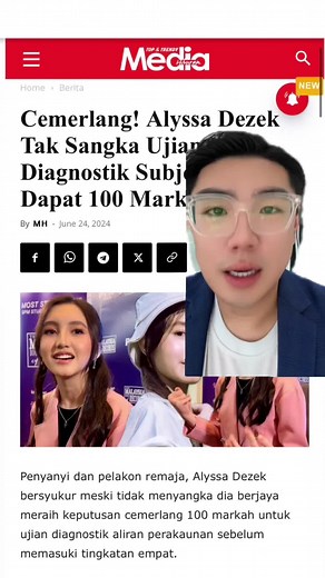 Beauty with brain 🧠✨ #AlyssaDezek #PTTI #learnontiktok #jombelajar #tiktokGuru #SPM