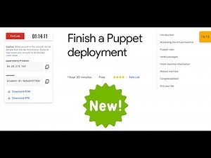 [NEW 2023] Finish a Puppet deployment || #qwiklabs || #coursera || [With Explanation🗣️] @quick_lab