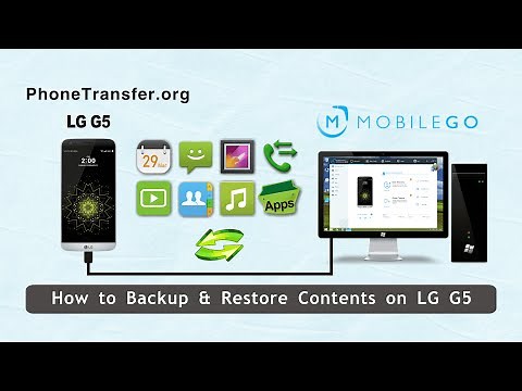 How to Backup and Restore Contents on LG G5