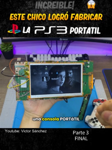 PS3 PORTATIL#Ps3 #ps3mod #ps3portatil #ps3games #playstation3portatil #PCGAMER #pcmods #pcmod
