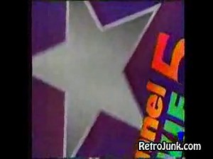 WNYW-TV Fox Channel 5 Movie bumper (1986) | Commercial | Retro Junk