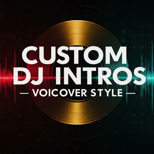 🔥 Custom Voiceover DJ Intro | High-Energy Branding for DJs #djdrops #customdjdrops #djintro