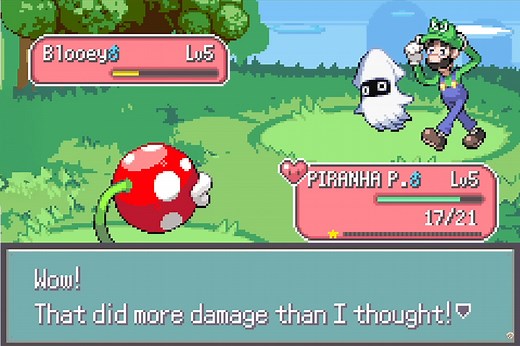 When Mario Meets Pokemon Fire Red, You Get Super Mariomon