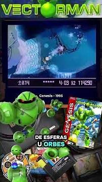 Vectorman para Genesis 🎮👾🕹️Blue Sky en 1995 #davegamezone