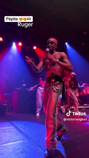 Nigeria En Concert: Ruger Performing Live in Paris